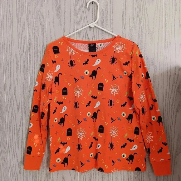 Hyde And Eek! Boutique Women's Halloween Spooky‎ Sleepwear Cotton Top Size XL - Picture 1 of 5